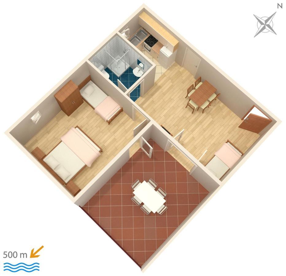 Apartments With A Parking Space Zavala, Hvar - 8912 المظهر الخارجي الصورة