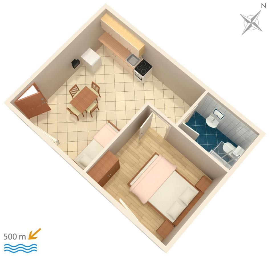Apartments With A Parking Space Zavala, Hvar - 8912 المظهر الخارجي الصورة